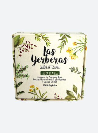 Jabón Artesanal Aura Blanca