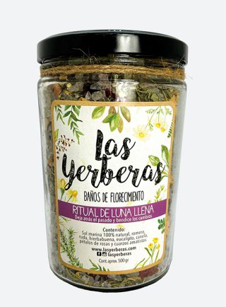 Baño de florecimiento "Ritual de Luna Llena"